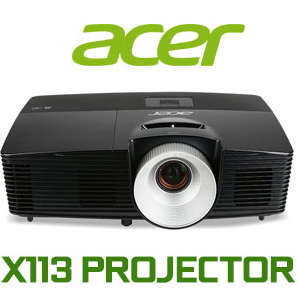 AS NEW*ACER PROJECTOR X113*2800LUMENS*SCHOOL OR BUSINESS*