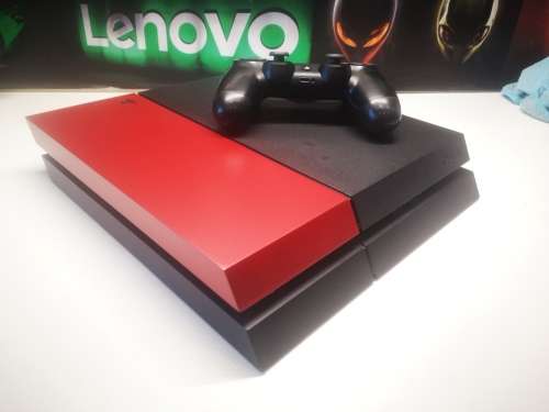 PlayStation 4 PHAT*CUSTOM SIDE PLATE*500GB HDD*ORIGINAL PS4 CONTROLLER*EXCELLENT CONDITION*