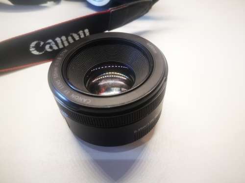 AS NEW-CANON EOS 1200D-18MEGA PIXEL-DIGIC4-FULL HD VIDEO-ISO 6400-50MM CANON LENS