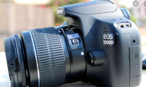 AS NEW-CANON EOS 1200D-18MEGA PIXEL-DIGIC4-FULL HD VIDEO-ISO 6400-50MM CANON LENS