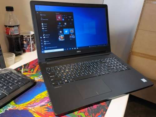 EXCELLENT*DELL LATITUDE 3570*i5-6200u*500GB HDD*8GB RAM*DVD*HD520 GRAPHICS*BACKLIT KEYBOARD