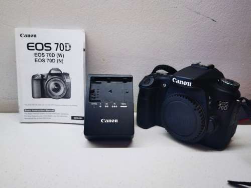 AS NEW!*ADVANCED PHOTOGRAPHY*CANON 70D MARK I*20.2MP*DIGIC 5*FHD MOVIE