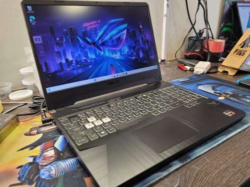 BEAST GAMER!*NVIDIA GTX 1650*ASUS TUF FX505*AMD RYZEN 5-3550H*HEXA-CORE*16GB*256GB SSD*1TB HDD*FHD*