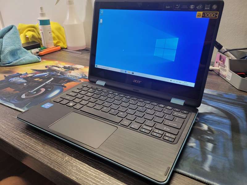 *WHAT A BEAUTY!*ACER SPIN 1*N3350*4GB RAM*256GB SSD*TOUCHSCREEN*360`FLIP*FHD*