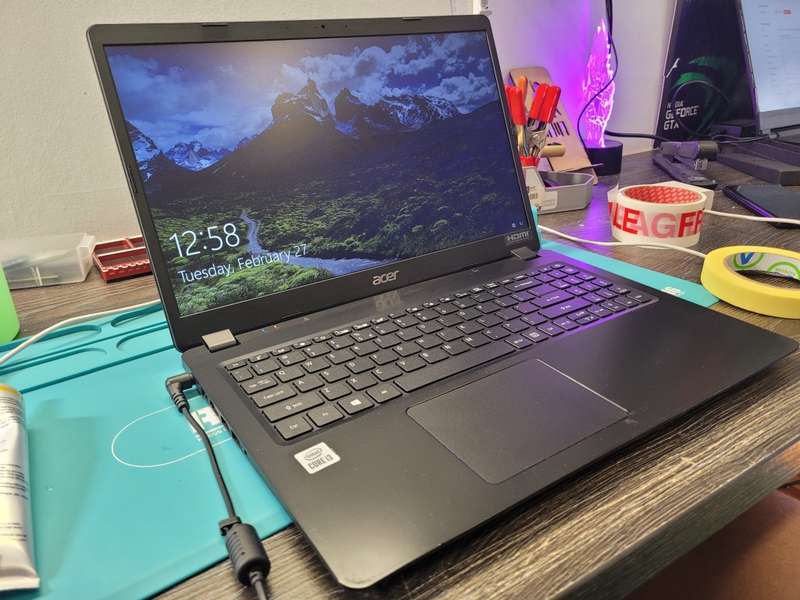 LATE ENTRY!*VERY FAST!*10TH GEN!*ACER EXTENSA 15*i3-1005G1*8GB DDR4*256GB SSD*1000gb hdd*15.6`HD