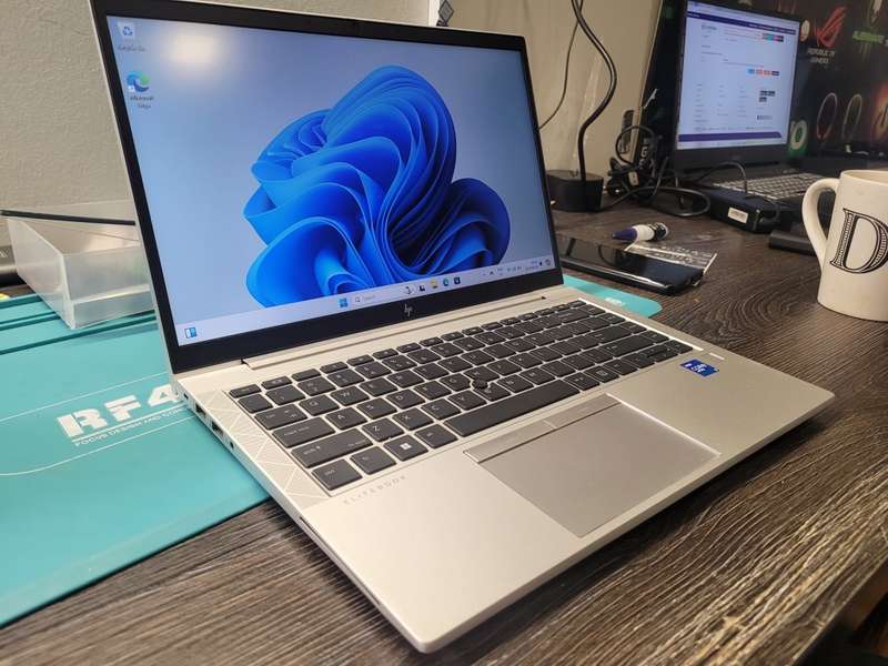 HP ELITEBOOK 840 G8-i5-1145G7-16GB DDR-256GB SSD-FHD-WARRANTY