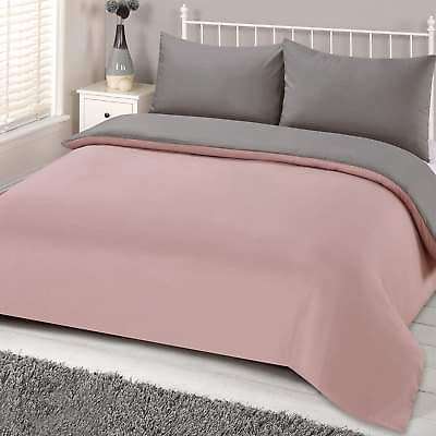 Reversible and Plain Duvet Covers