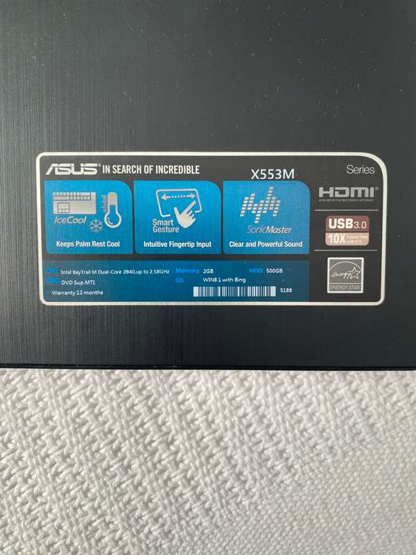 ASUS X553M laptop