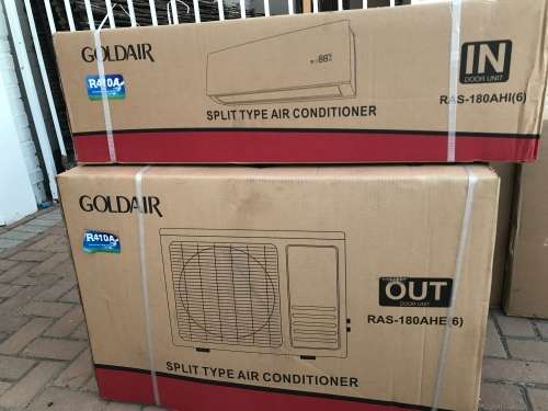 Goldair 18000btu split air conditioner RAS-180AH new sealed in box  NON INVERTER