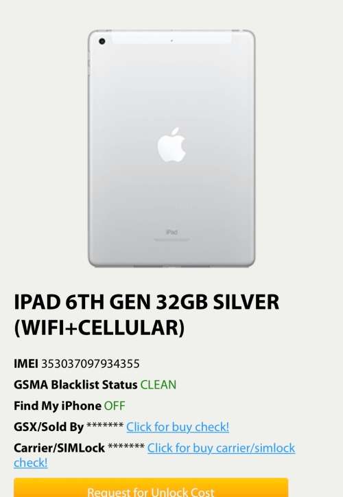 Apple Ipad 6th Gen 32gb 9.7" Silver WIFI+CELLULAR NEW NEW NEW