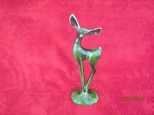 A vintage GREEN LUCIA DEER