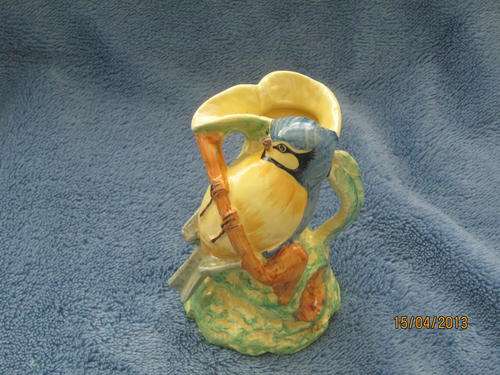 A 1940 Burleigh Ware Blue TiT Jug