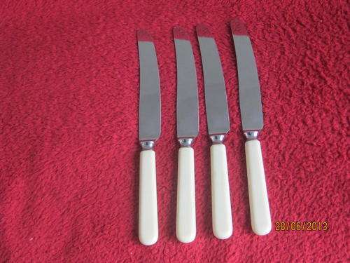 A Set of 4 Bone Handled Knives (James Ryals) Sheffield England