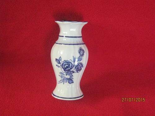 Regent China Hand Painted Delft Blue Vase
