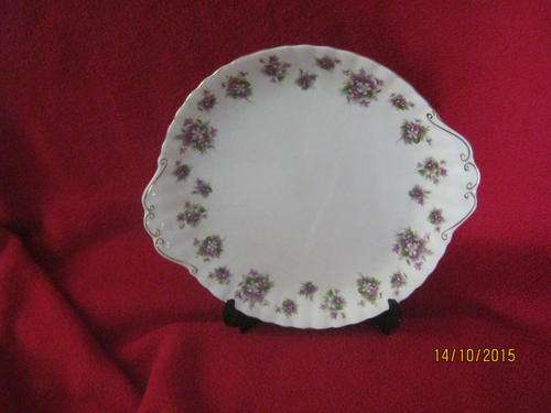 Royal Albert "Sweet Violets" Cake Plate