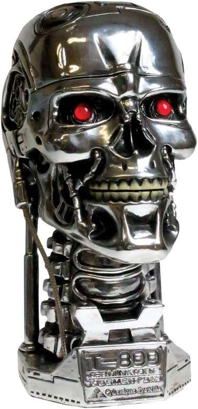 Terminator 2: Judgment Day Head Storage Box 21cm Collectors Boxed - [On Sale]