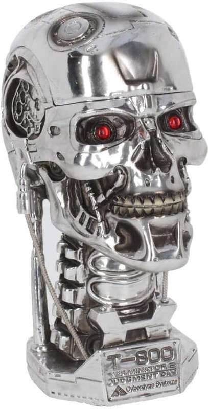 Terminator 2: Judgment Day Head Storage Box 21cm Collectors Boxed - [On Sale]