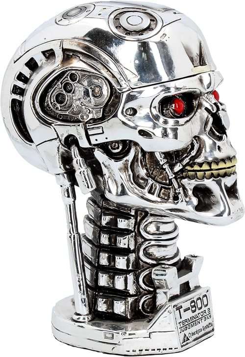 Terminator 2: Judgment Day Head Storage Box 21cm Collectors Boxed - [On Sale]