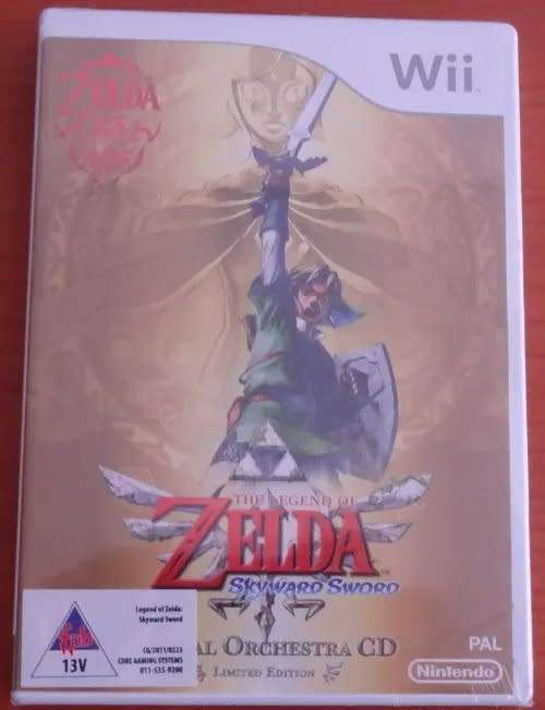 Zelda Skyward Sword (Wii) (Still Sealed)