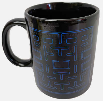 Paladone Pac-Man Heat Sensitive Color Changing Ceramic Coffee Tea Mug Arcade
