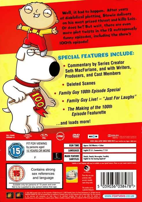Family Guy - Season 7 [DVD]