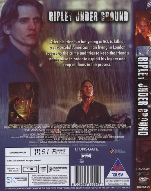 Ripley Under Ground [DVD]