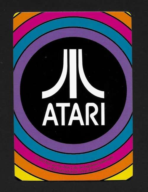 Atari Retro Games Playing Cards (2010)