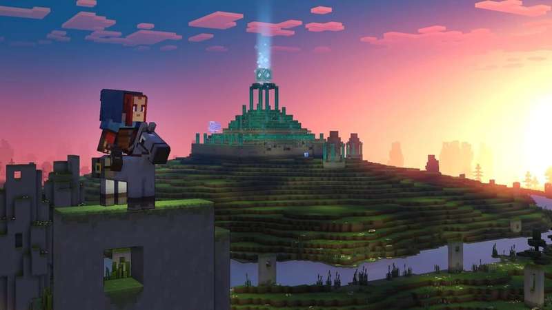 Minecraft Legends - Deluxe Edition (PS4)