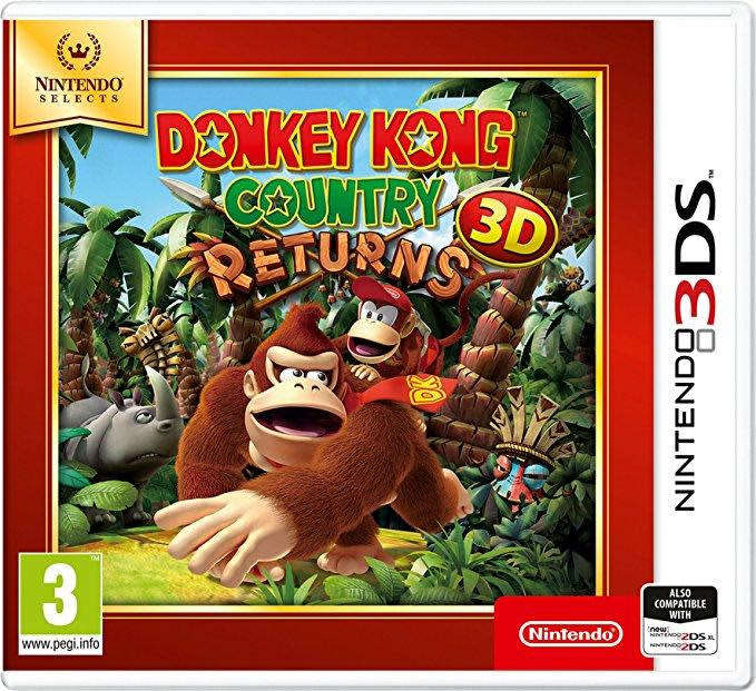 Donkey Kong Country Returns 3D (Selects) (3DS)
