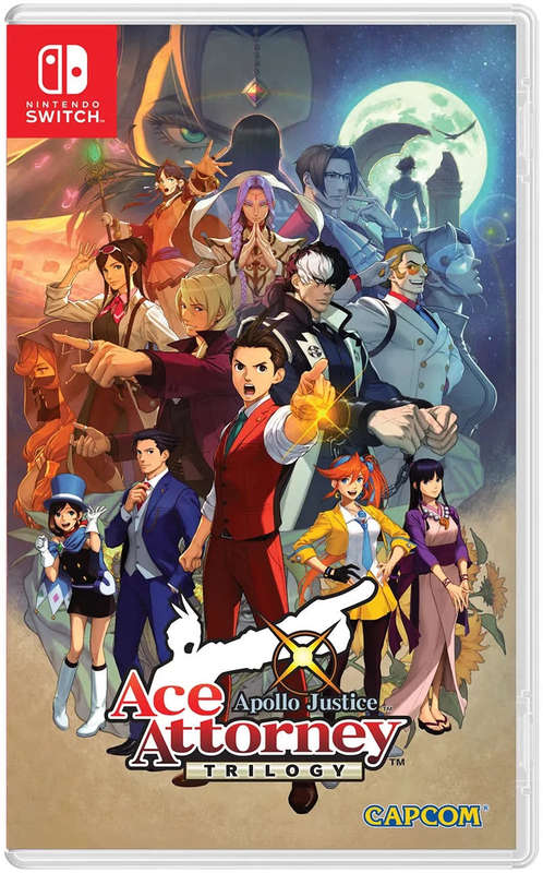 Apollo Justice: Ace Attorney Trilogy (Asian Import) (English in Game) (Nintendo Switch)