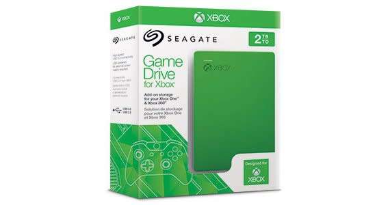 Seagate Game Drive for Xbox, 2 TB, External Hard Drive Portable HDD, Designed for Xbox One/Xbox 360
