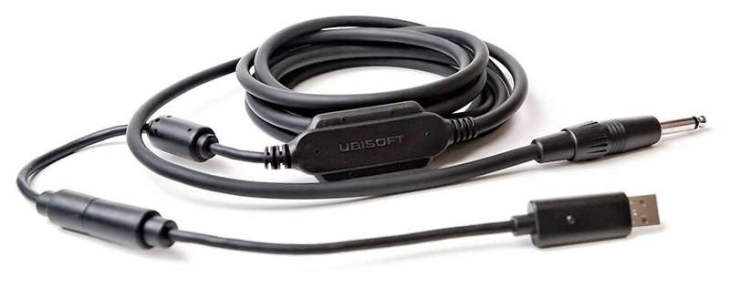 Ubisoft Rocksmith Real Tone Cable for PC, PS3, PS4, & Xbox 360, Xbox One, Xbox X|S