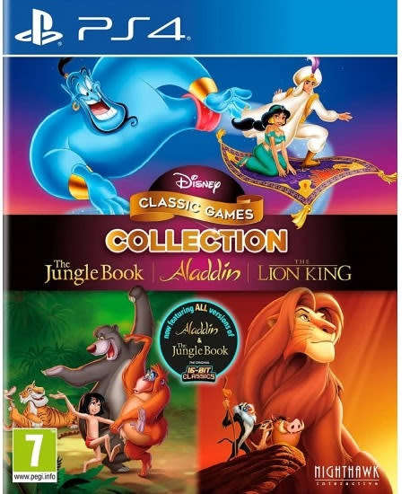 Disney Classic Games: The Jungle Book, Aladdin & The Lion King (PS4)