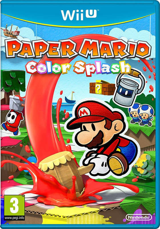 Paper Mario Color Splash (Wii U)