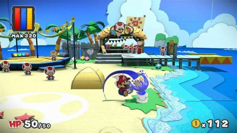 Paper Mario Color Splash (Wii U)