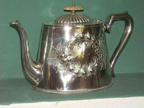 Stunning Silver Plated Teapot - J G Graves - Sheffield