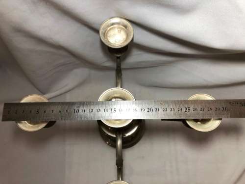 SILVER PLATED CANDELABRAS