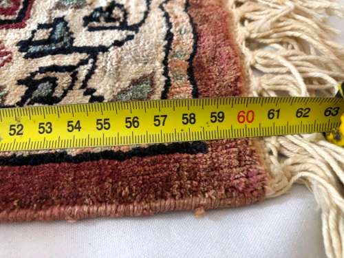 COLLECTION OF 4 SMALL PERSIAN "TABLE" CARPETS - PERFECT CONDITION