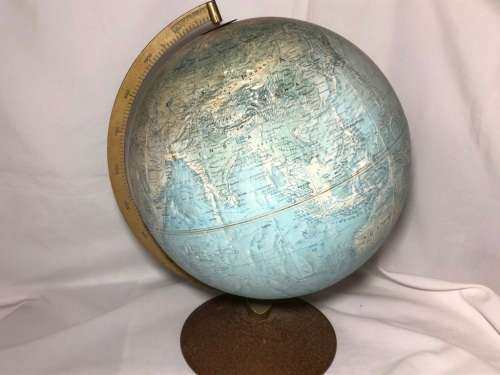 VINTAGE REPLOGLE GLOBE - DIAMETER 29CM