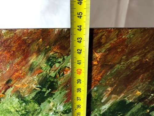 WINDOW GARDEN PAINTING BY ANLI - SMALL EASEL INCLUDED