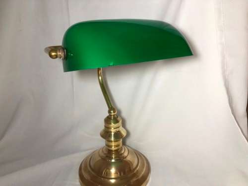 VINTAGE BANKERS LAMP