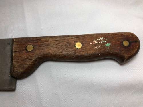 LARGE VINTAGE BUTCHERS KNIFE - 41CM