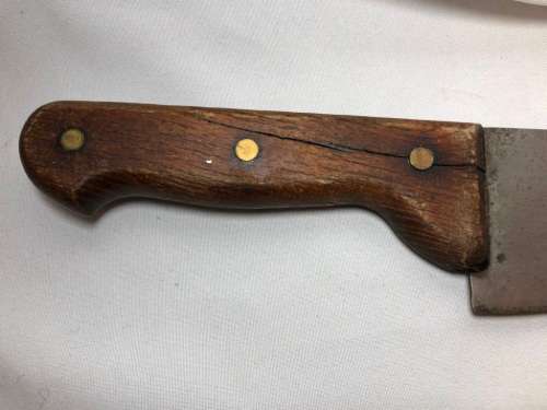 LARGE VINTAGE BUTCHERS KNIFE - 41CM