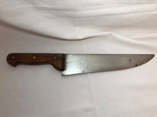 LARGE VINTAGE BUTCHERS KNIFE - 41CM