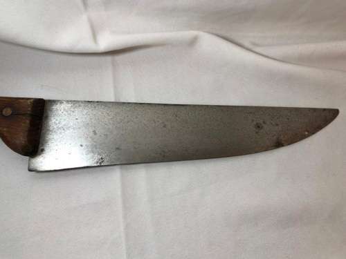 LARGE VINTAGE BUTCHERS KNIFE - 41CM