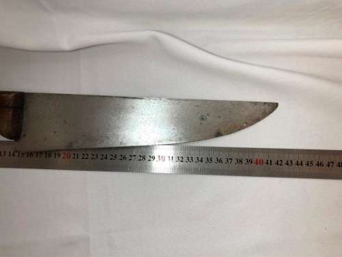 LARGE VINTAGE BUTCHERS KNIFE - 41CM