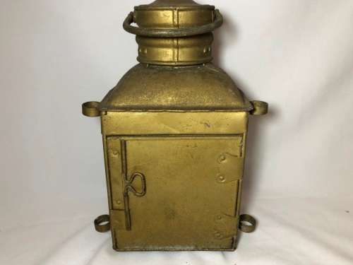 RARE VINTAGE MASTHEAD SHIPS LANTERN - WORKING
