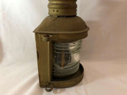 RARE VINTAGE MASTHEAD SHIPS LANTERN - WORKING