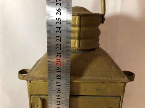 RARE VINTAGE MASTHEAD SHIPS LANTERN - WORKING