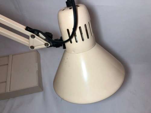 VINTAGE ARCHITECT LAMP WITH BASE - WORKING